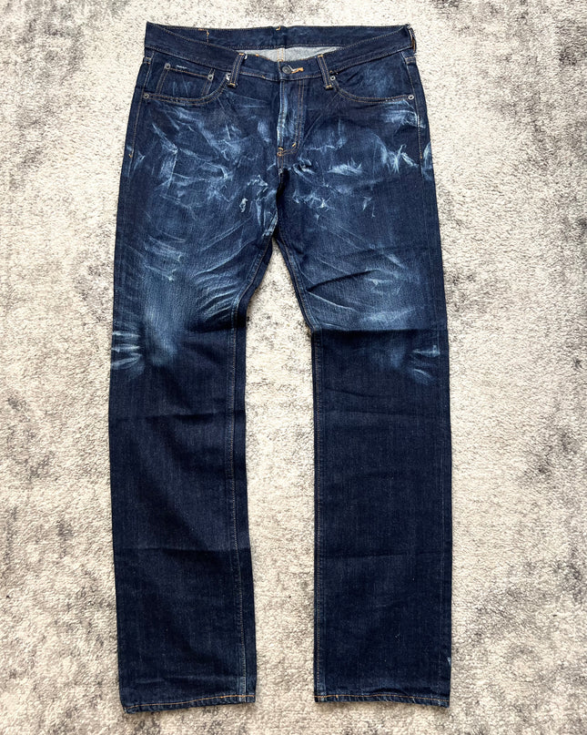 BOBSON "CRACK WASH" DENIM