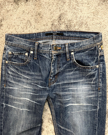 MAD "FRACTURED INDIGO" DENIM