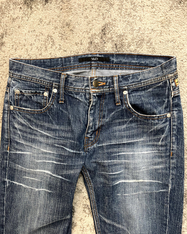MAD "FRACTURED INDIGO" DENIM