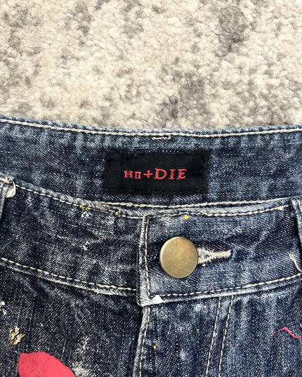 HN+THE "ARTILLERY SKULL" DENIM