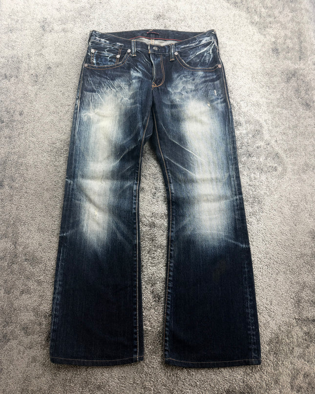 BLUE WAY "MIDNIGHT FADE" DENIM (S-M)