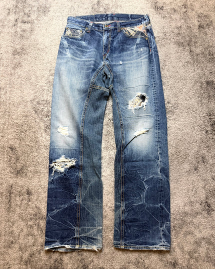 ETERNAL "RUINED INDIGO" DENIM