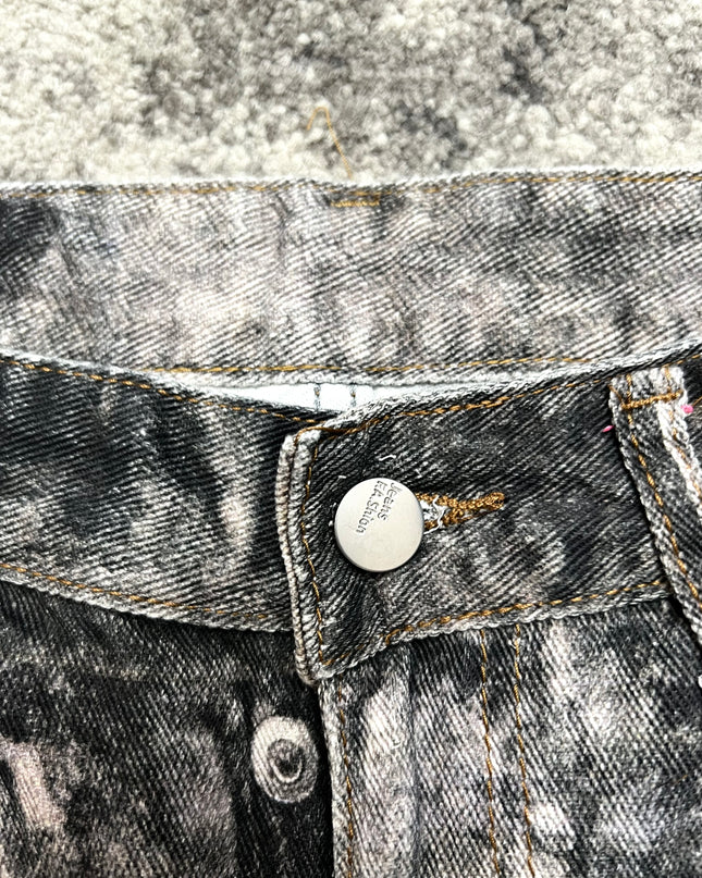 FROMICHIYA "POLLUTED MONOCHROME" DENIM