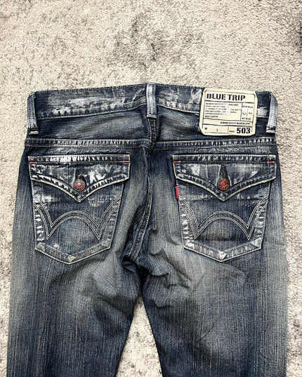 BLUE TRIP 503 "RUINED SAINTS" DENIM