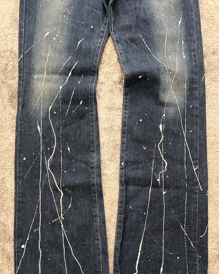 COMME CA DU "PAINT SILENCE" DENIM