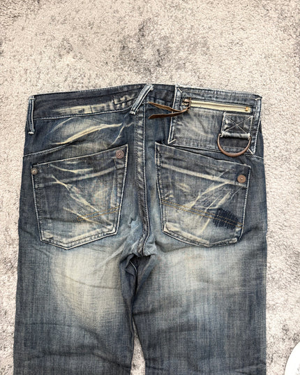 DRIVE JEANS "RUSTED MECHANIC" DENIM