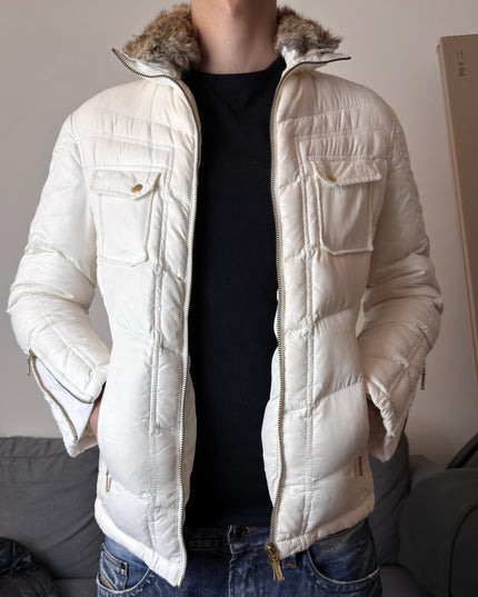 ABAHOUSE "SNOW ECLIPSE" PUFFER