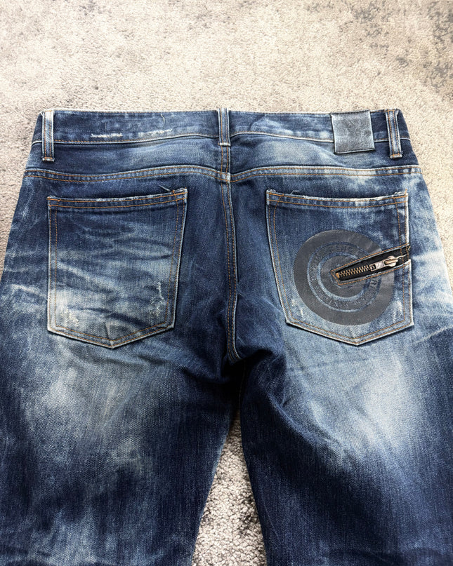 DPSR "MIDNIGHT BLEACH" DENIM (M-L)