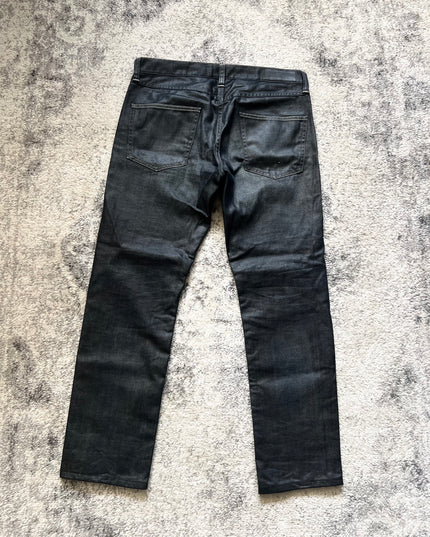 BACKNUMBER WAX DENIM SMALL
