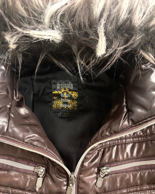 SPINASH "DARK CHOCOLATE" PUFFER (M)