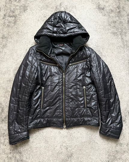 MICHEL KLEIN "NOIR ELEMENT" PUFFER