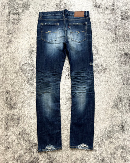 JACKROSE "COLLAPSE HYMN" SLIM FIT DENIM
