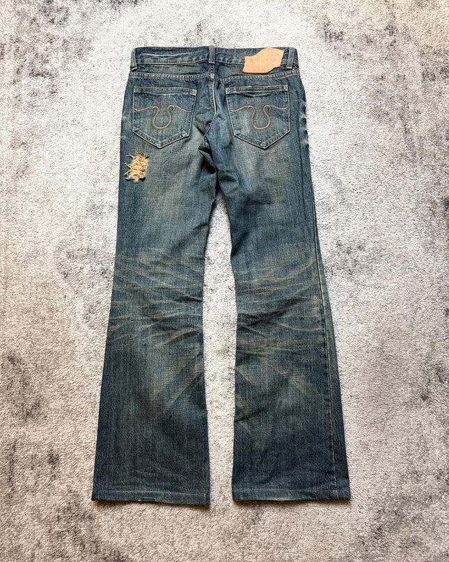 DEXIE JEANS "BROKEN HALO" DENIM