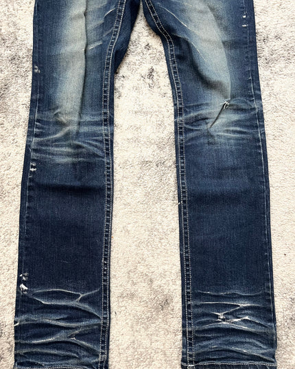 XFRM "BAROQUE STREET WRATH" SLIM FIT DENIM