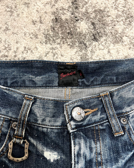 JACKROSE PAINT SPLATTER DENIM
