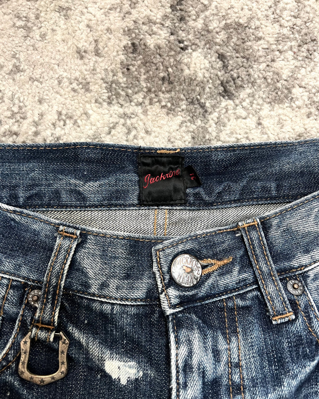 JACKROSE PAINT SPLATTER DENIM