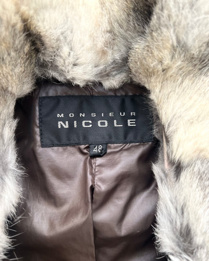 MONSIER NICOLE "WOLF COLLAR" PUFFER