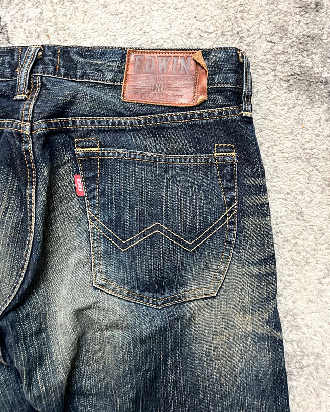 EDWIN XV "BLACKOUT WHISKER" DENIM