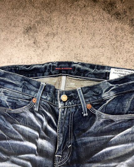 BLUE WAY "SILENT COLLAPSE" DENIM