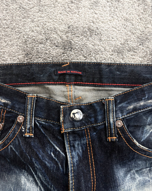 BLUE WAY "MIDNIGHT FADE" DENIM (S-M)