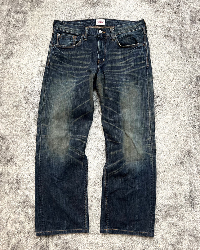 EDWIN XV "BLACKOUT WHISKER" DENIM