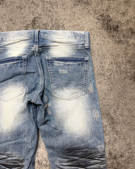 DOMINATE "CRACKED MIRAGE" DENIM