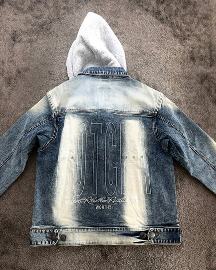 GOTCHA "FROST DIVISION" DENIM JACKET