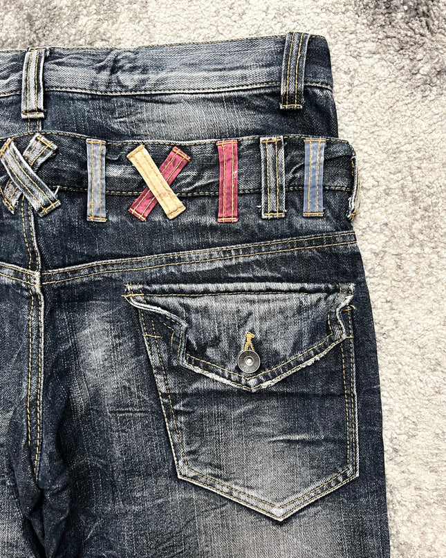 BLOW BY BLUE "COLOR TABS REBELLION" DENIM