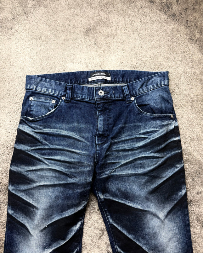 SEMANTIC DESIGN "MIDNIGHT COLLAPSE" DENIM