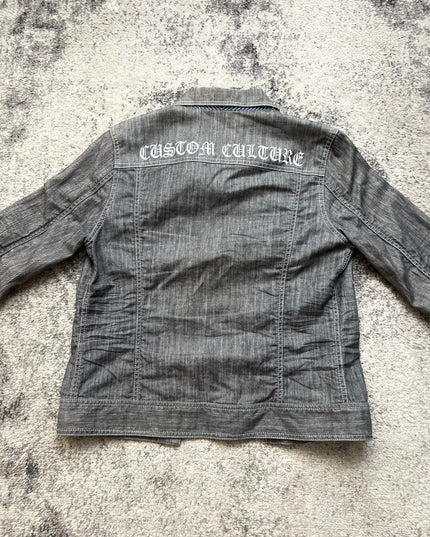 CUSTOM CULTURE "NO FUTURE" DENIM JACKET