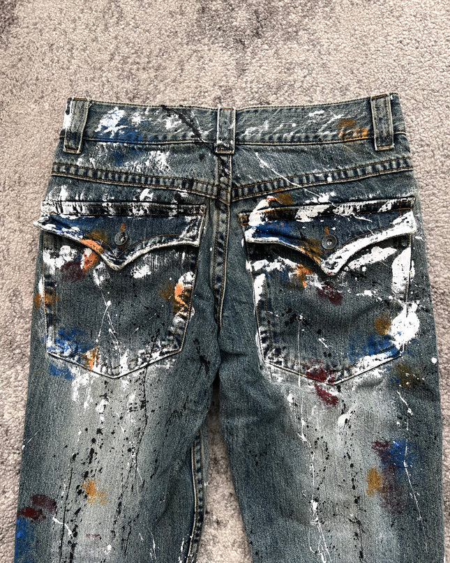 SEMANTIC DESIGN "PAINTED NOISE" DENIM