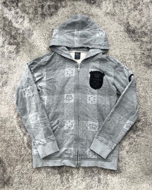 RUSS-K PATCH ZIP HOODIE