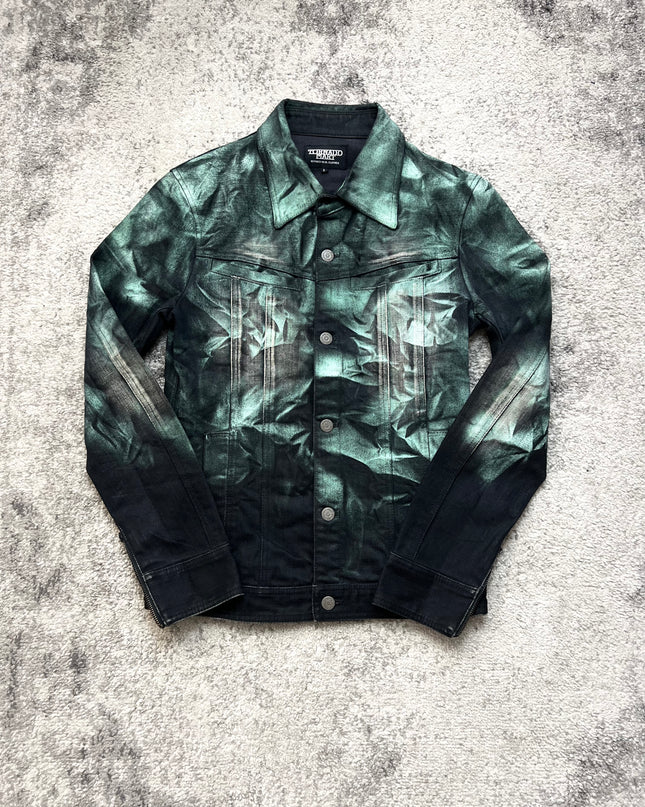 TORNADO MART "CRUSHED EMERALD" DENIM JACKET
