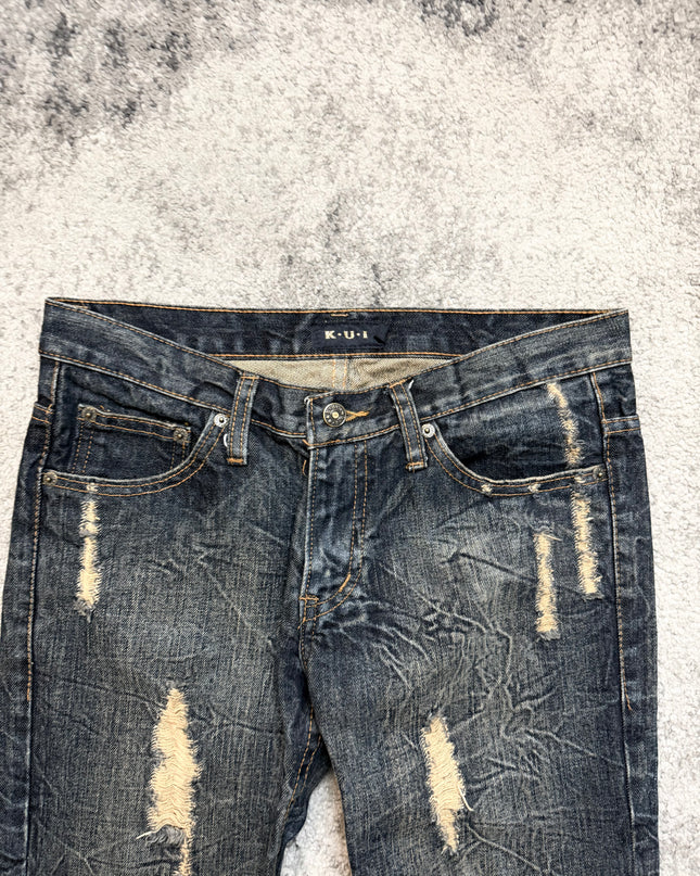 KUI "RUINED GEOMETRY" DENIM