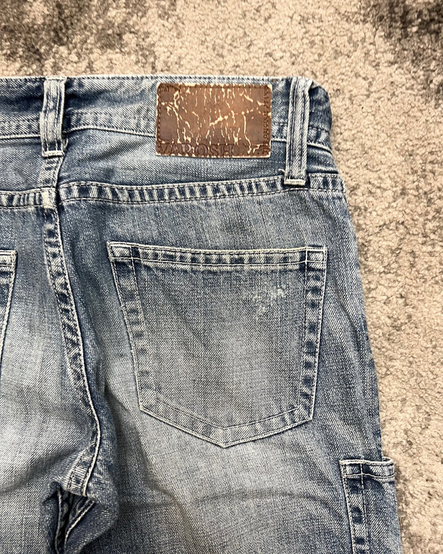 VAROSH "CONCRETE HALO PATCH" DENIM