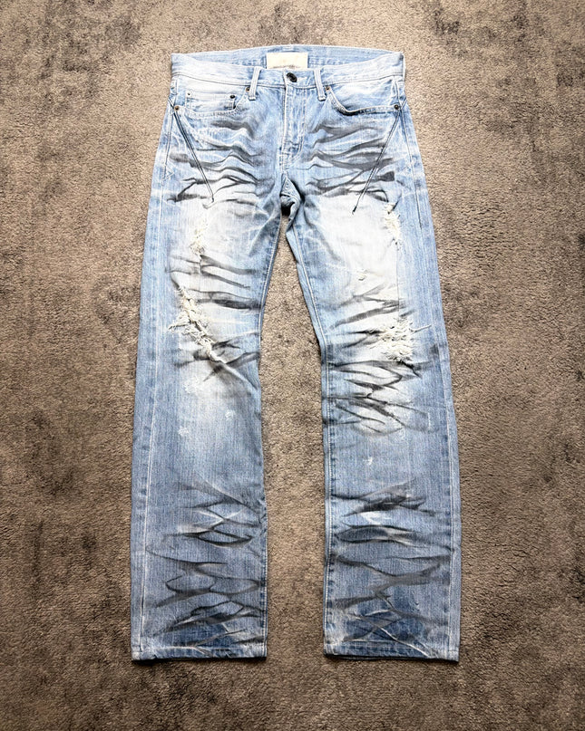 NEUTRAL INFINITY "STATIC COLLAPSE" DENIM (M)