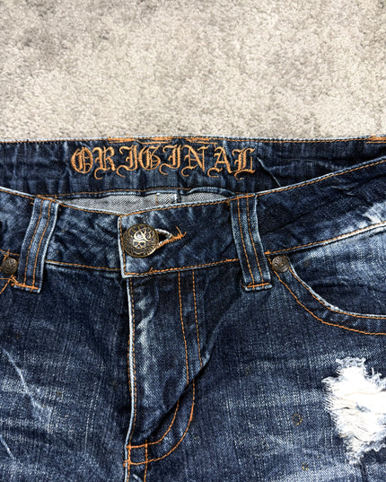 ORIGINAL "SKULL RIOT" DENIM (S-M)