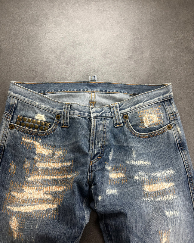 HEISEI "GOLDEN SCARS" DENIM (S)