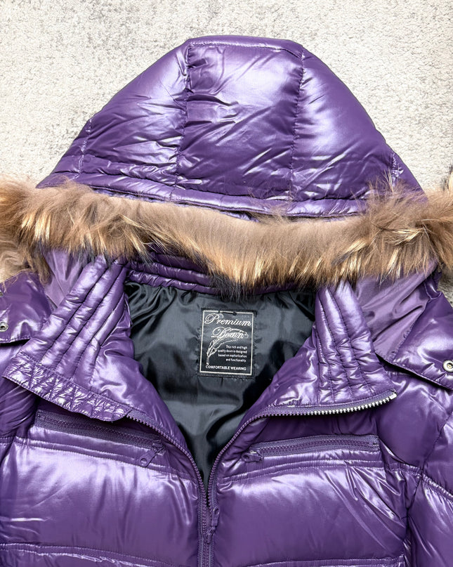 TAKEO KIKUCHI "VIOLET AFTERGLOW" PUFFER