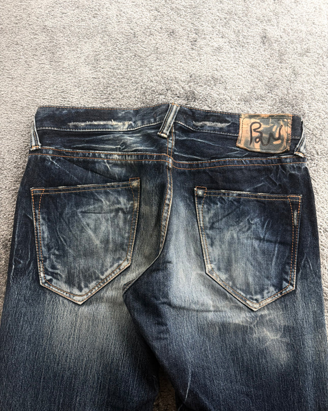 BLUE WAY "MIDNIGHT FADE" DENIM (S-M)