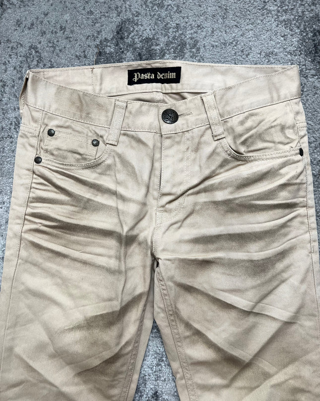 PASTA DENIM "STATIC CREAM" DENIM