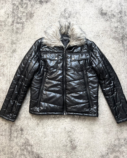 CRAFT WORKS "NOIR WOLF" FUR PUFFER