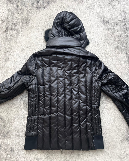 JUNMEN "MIDNIGHT EMBER" FUR PUFFER