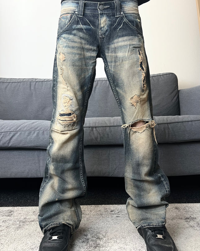 VAROSH ANGEL CUT DENIM