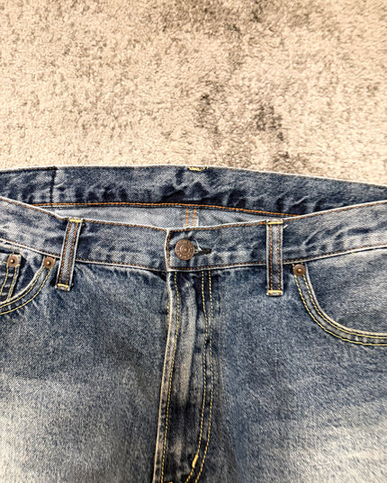 GU "REBEL WASH" DENIM