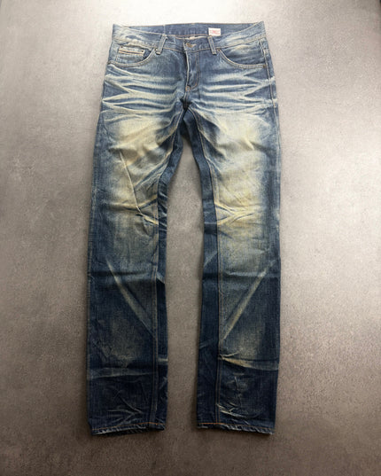 BILLVAN "INDIGO AFTERBURN" DENIM (M)