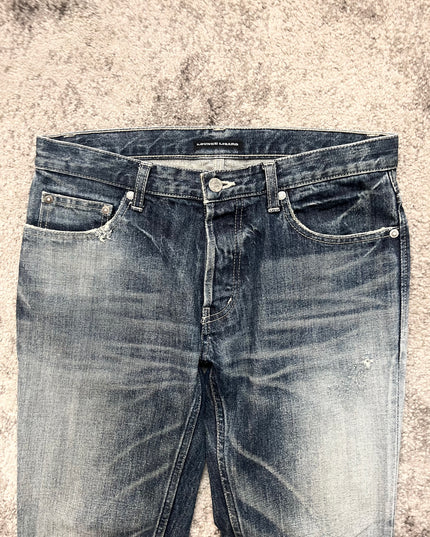 LOUNGE LIZARD "GHOST FADE" DENIM