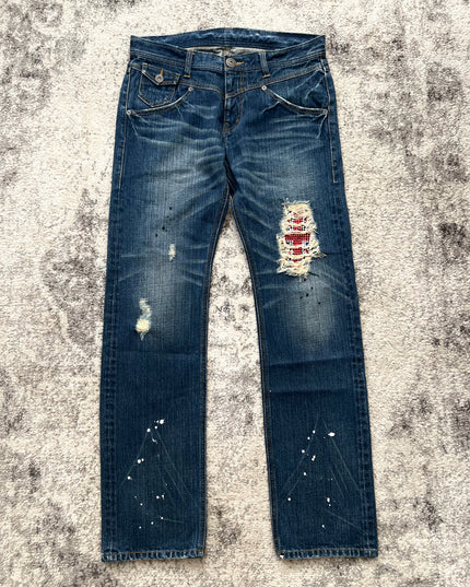 RATTLETRAP SPLATTER DENIM