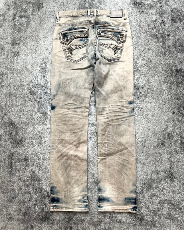 PASTA DENIM "BLEACH-SCAR" DENIM