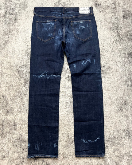 BOBSON "CRACK WASH" DENIM